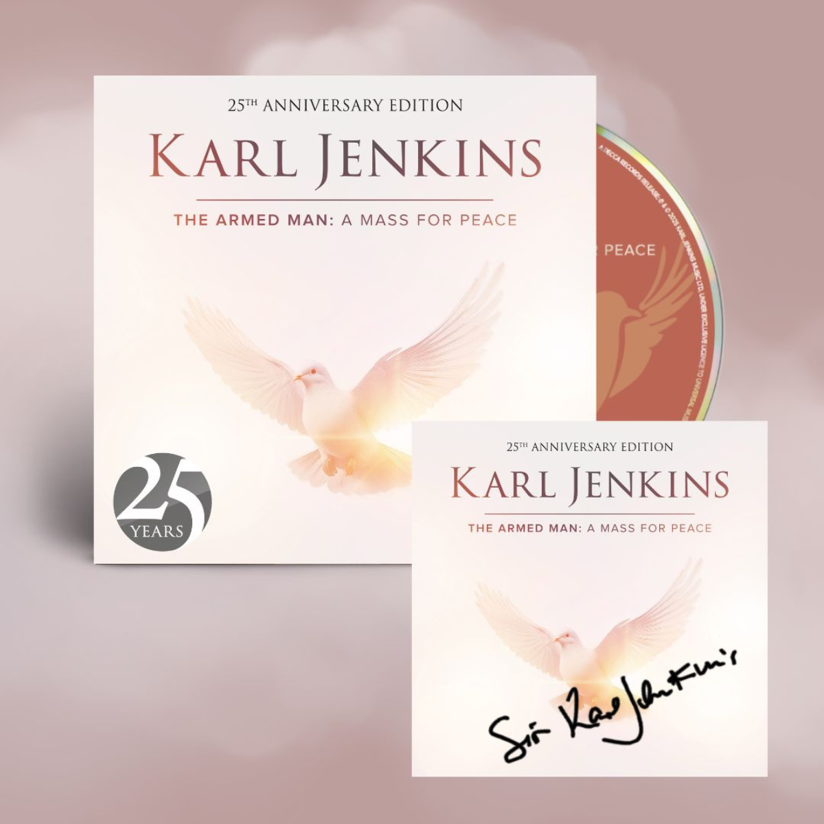 The Armed Man: A Mass For Peace - CD + Signed Art Card